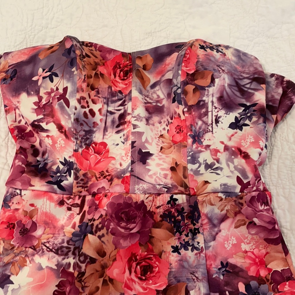 MIDI dress flower print